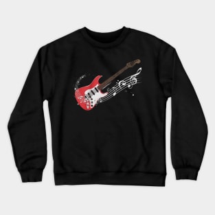 guitar melody Crewneck Sweatshirt